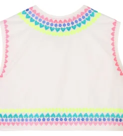 Børn Billieblush Vest - Ivory m. Neon