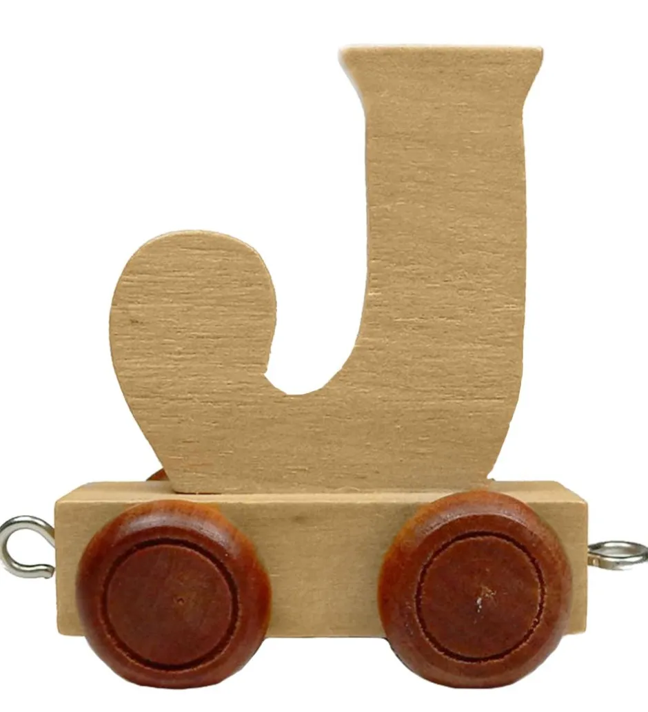 Bino Toys Navnetog - Træ - 5 cm - J