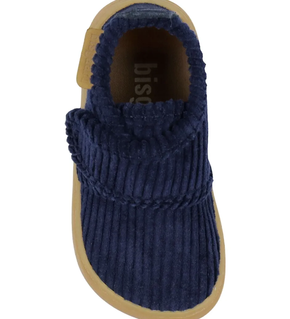 Hjemmesko*Bisgaard Hjemmesko - Barefoot - Navy Corduroy