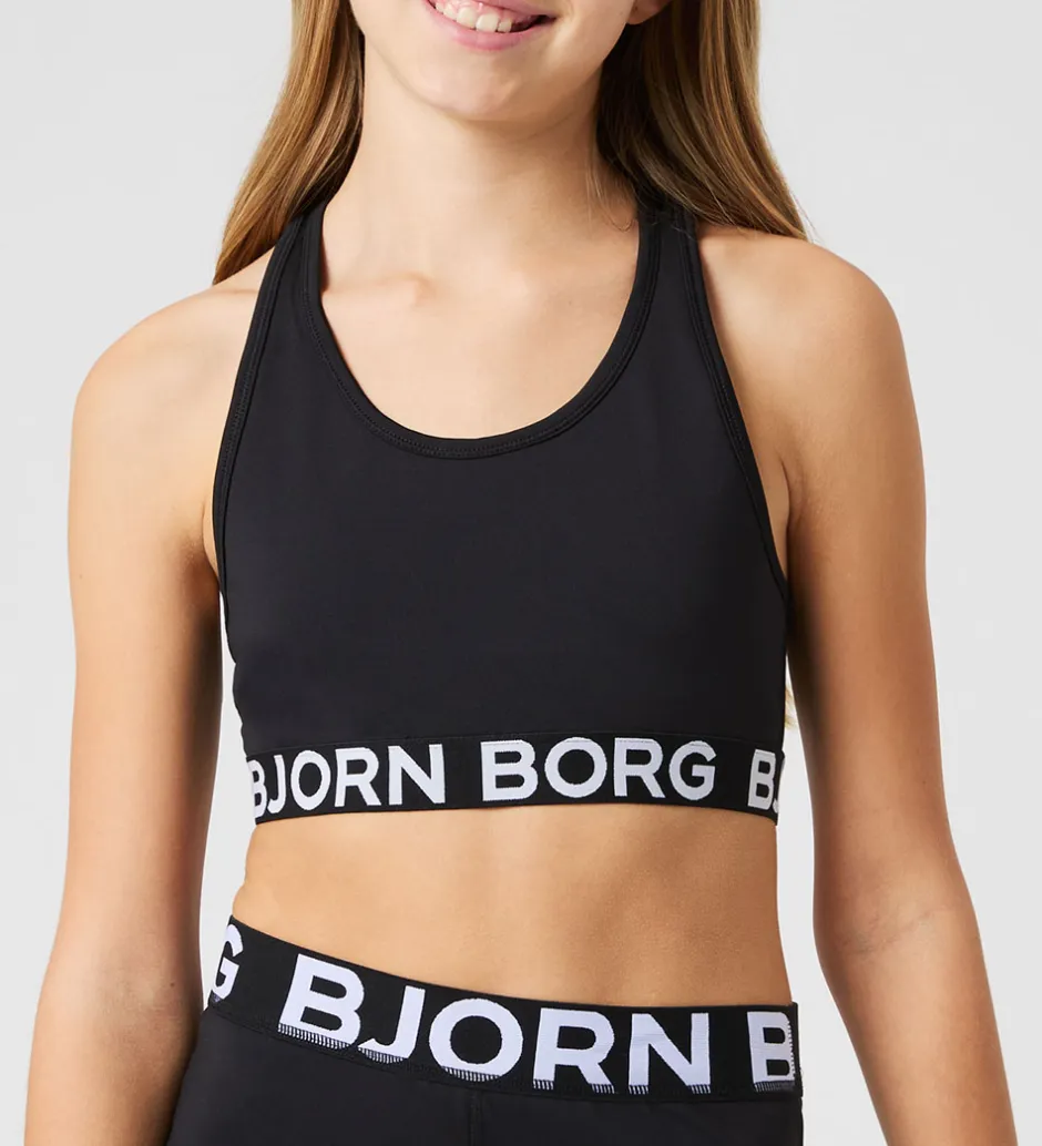 Børn Björn Borg Sports Top - Black