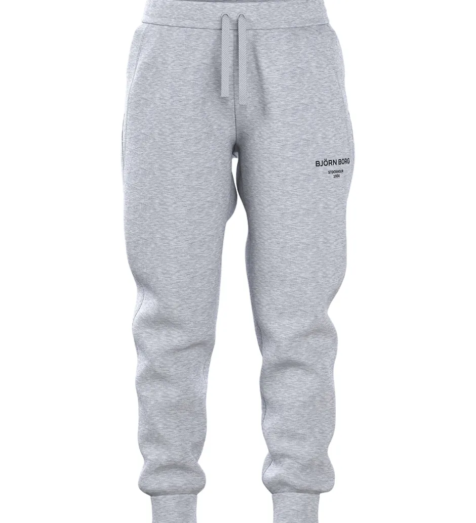 Børn Björn Borg Sweatpants - Essential - Lysegråmeleret