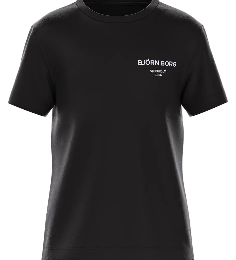 Børn Björn Borg T-shirt - Black Beauty