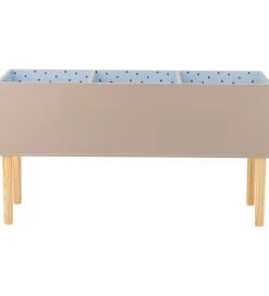 Bokse Og Kasser|Opbevaring*Bloomingville Bogkasse - Salam - 90 cm - Brun m. Striber