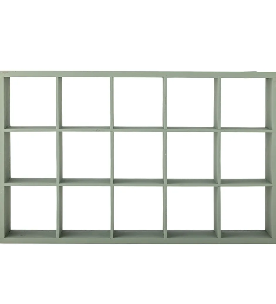 Hylder*Bloomingville Hylde - Preston - 67x12x41 cm - Grøn
