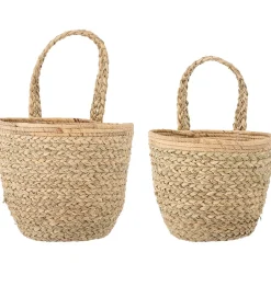 Bloomingville Kurve - Amia - 2-pak - 24x36/26x41 cm - Søgræs