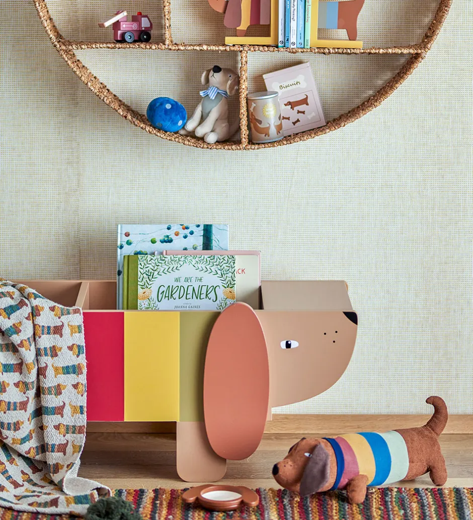Bokse Og Kasser*Bloomingville Mini Bogkasse - Charlie - Brun