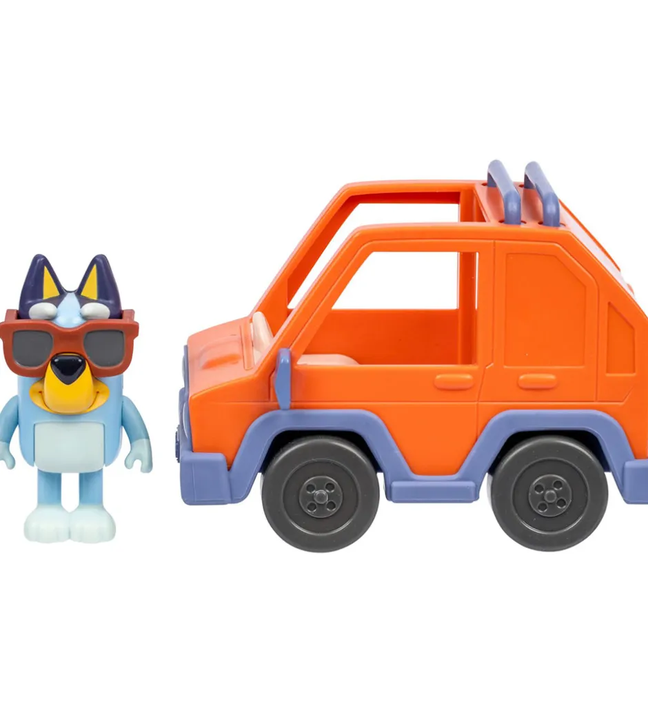 Bluey Bil m. Figur -