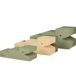 Tumledyr|Motorisk Legetøj*bObles Krokodille - 3-pak - 18x8/15x6/12x/4 cm - Moss