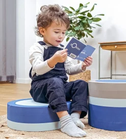Tumledyr|Motorisk Legetøj*bObles Tube - Ø: 36 cm - Medium - Grå