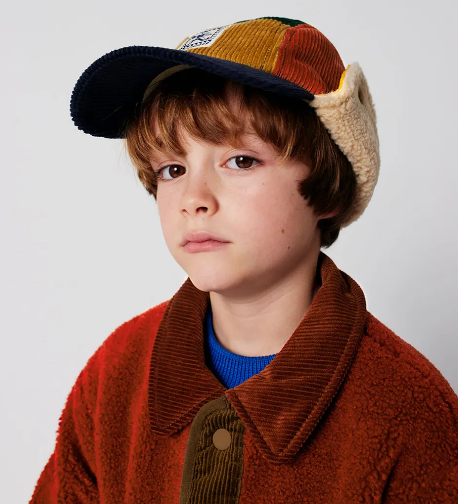Børn Bobo Choses Kasket - Fløjl - Mr Pencil - Multicolor