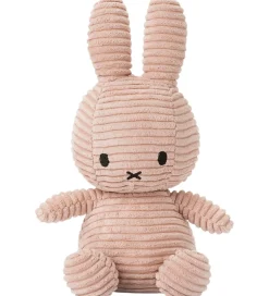 Bamser*Bon Ton Toys Bamse - 23 cm - Miffy ECO Corduroy - Misty Rose