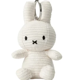Nøgleringe*Bon Ton Toys Nøglering - 12 cm - Miffy ECO Corduroy - Offwhite