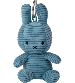 Nøgleringe*Bon Ton Toys Nøglering - 12 cm - Miffy ECO Corduroy - Aviator Bl