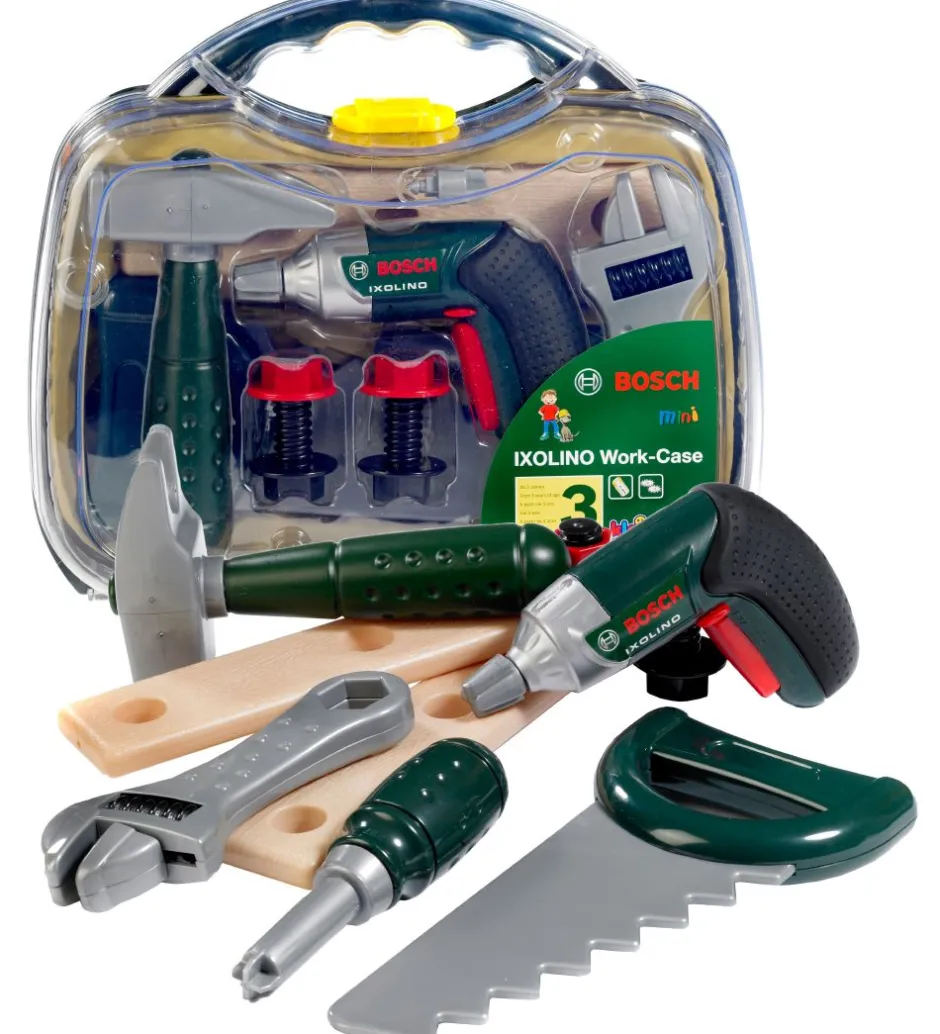 Legeværktøj*Bosch Mini Værktøjskasse - Legetøj - Ixolino