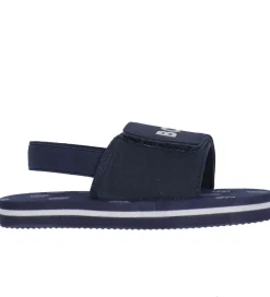 BOSS Badesandaler - Navy/Hvid