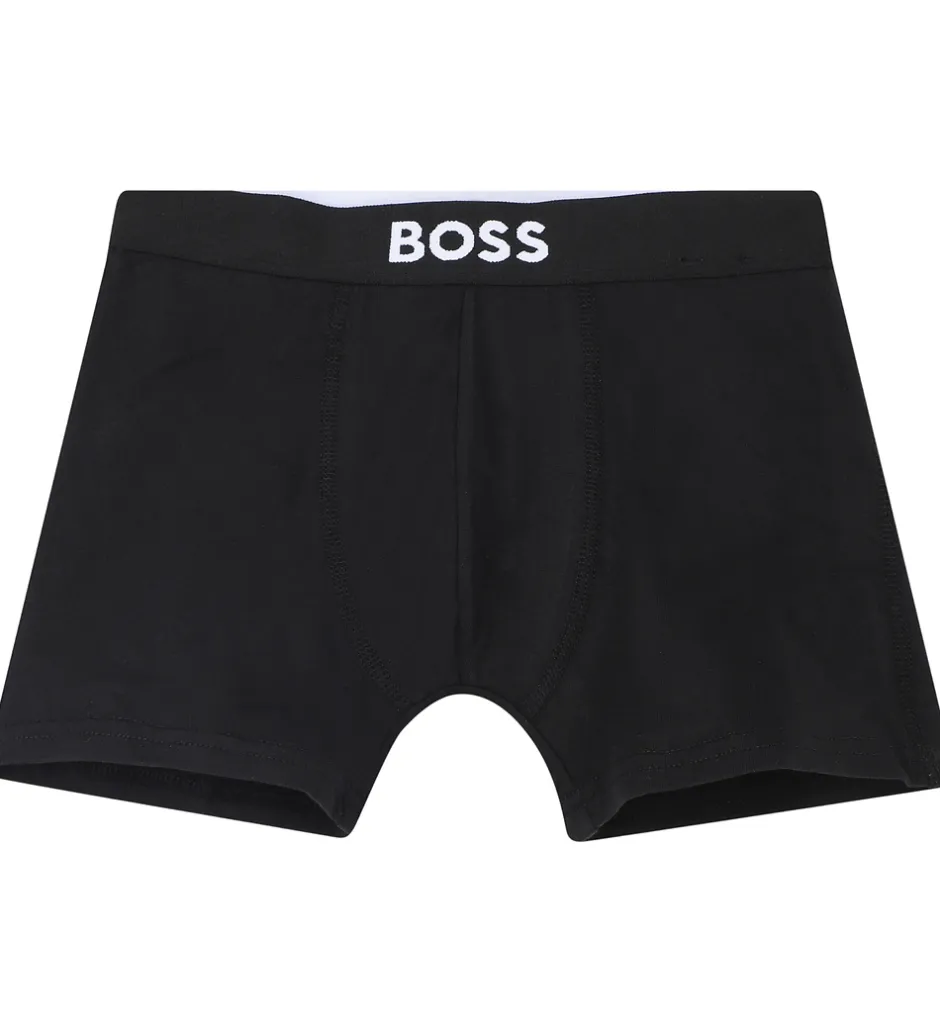 Undertøj*BOSS Boxershorts - 2-pak - Sort