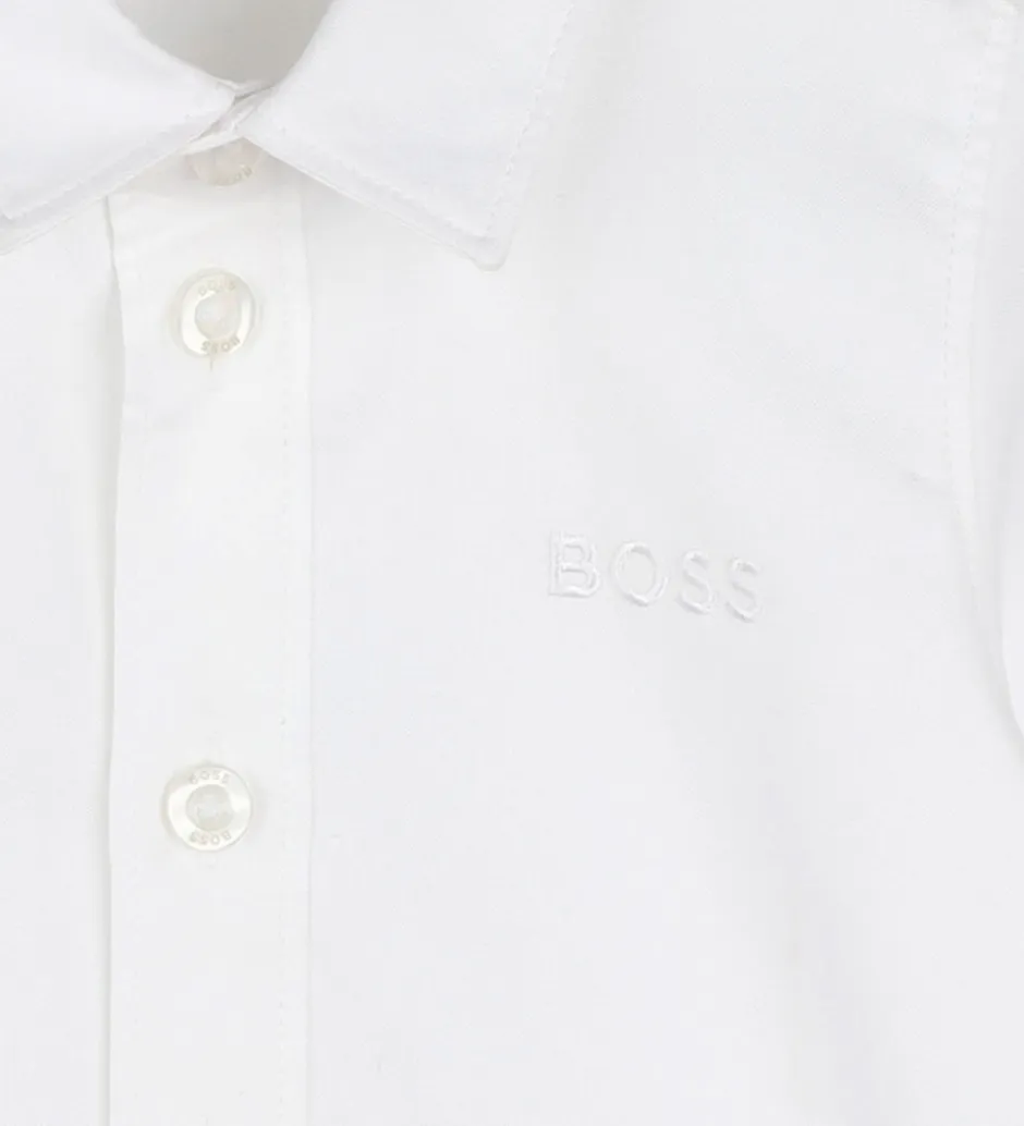 Børn BOSS Skjorte - Hvid
