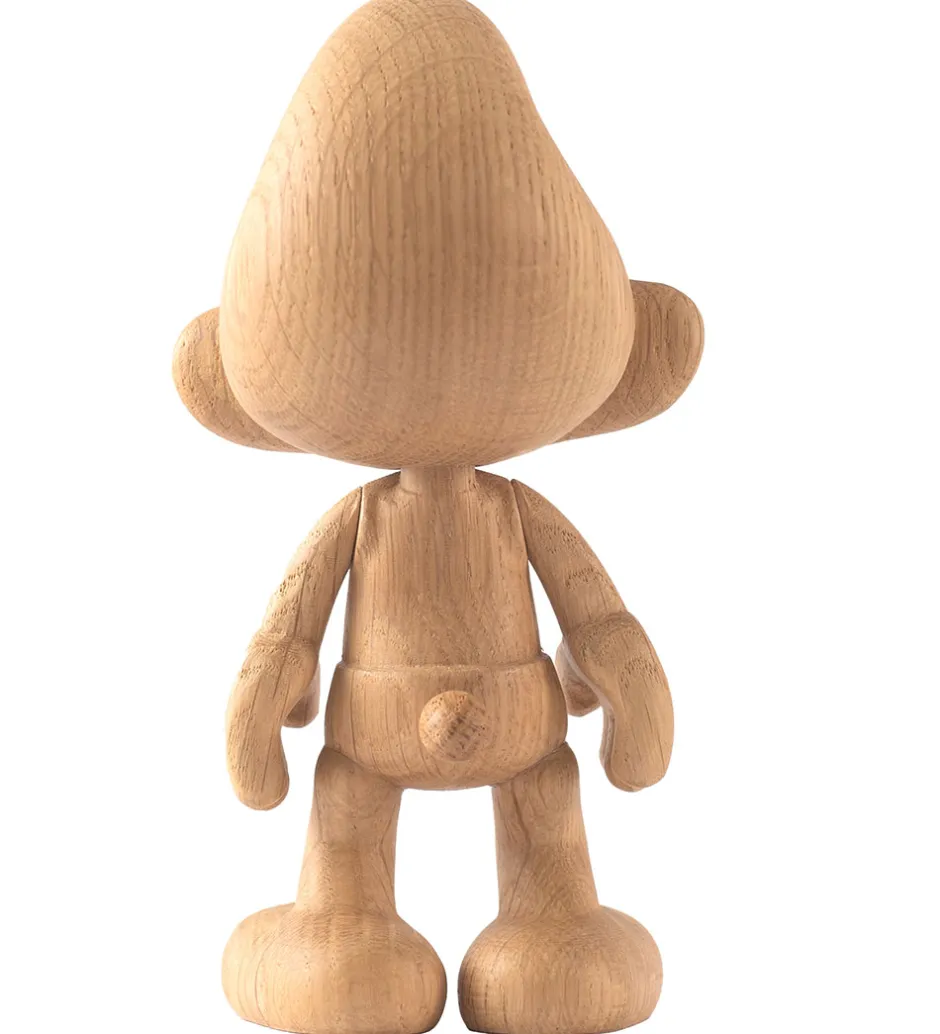 Pyntefigurer*Boyhood Smølferne - Small - Oak