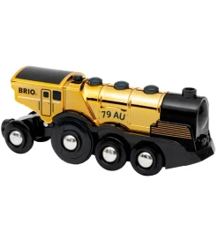 BRIO Actionlokomotiv - Batteridrevet - Guld 33630