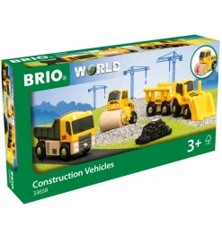 BRIO Byggekøretøjer - 5 dele 33658
