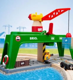 Brio*BRIO Legetøj - Containerkran 33996