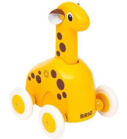 BRIO Skubbelegetøj - Giraf - Gul 30229