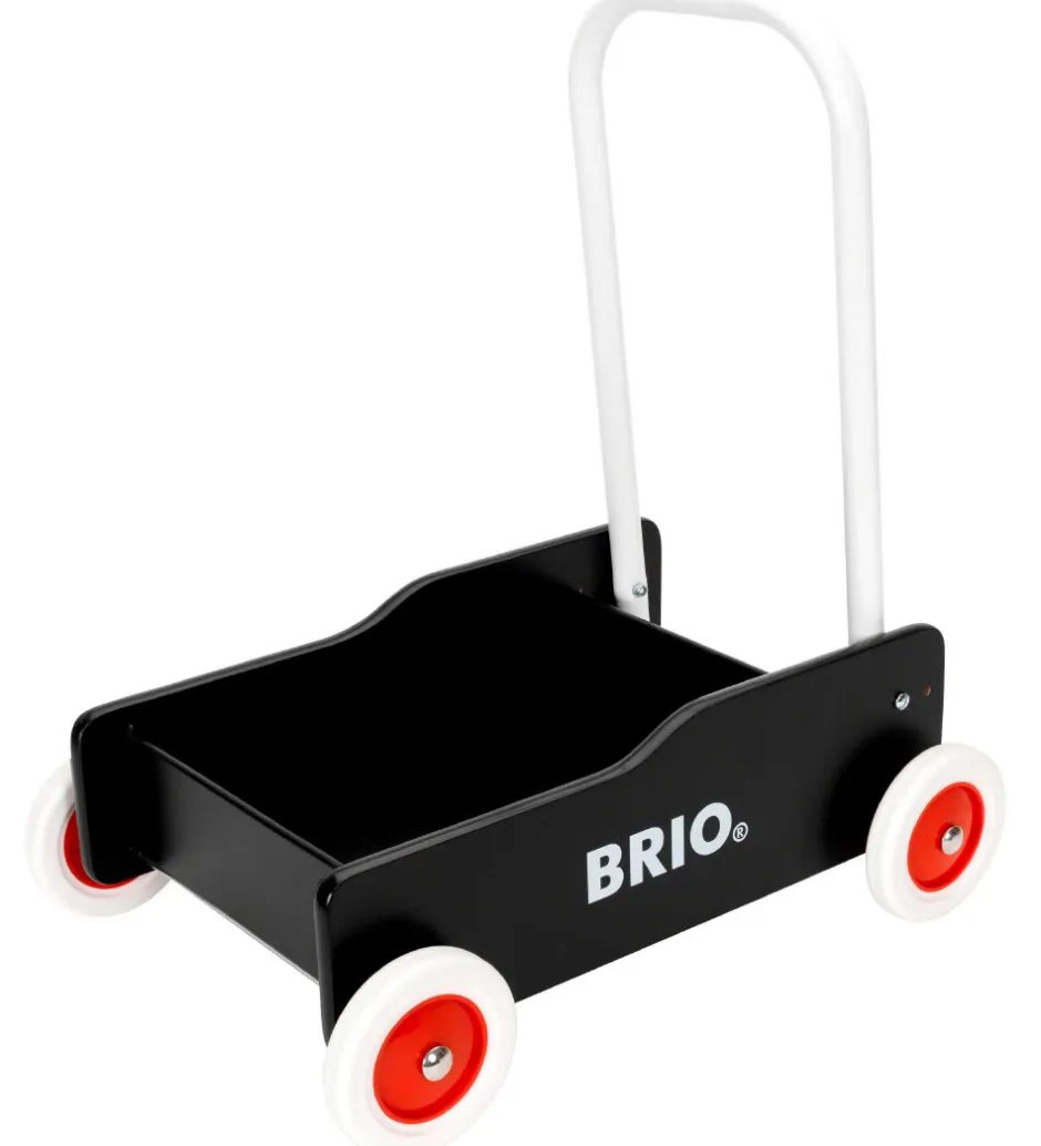 Gåvogne*BRIO Toddler Gåvogn - Sort 31351