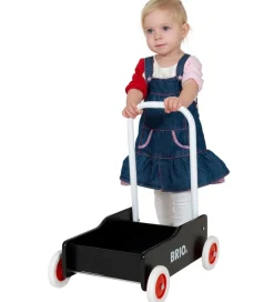 Gåvogne*BRIO Toddler Gåvogn - Sort 31351