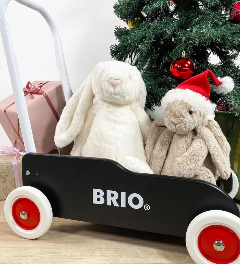 Gåvogne*BRIO Toddler Gåvogn - Sort 31351