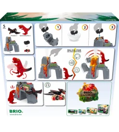 Brio*BRIO World Aktiv Vulkan m. Dinosaurer - 36092