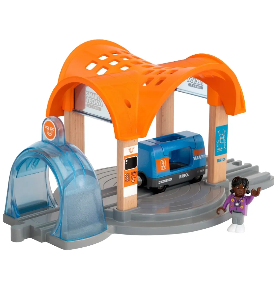 Brio*BRIO World Smart Tech Tunnel/Station m. Lyd 33973