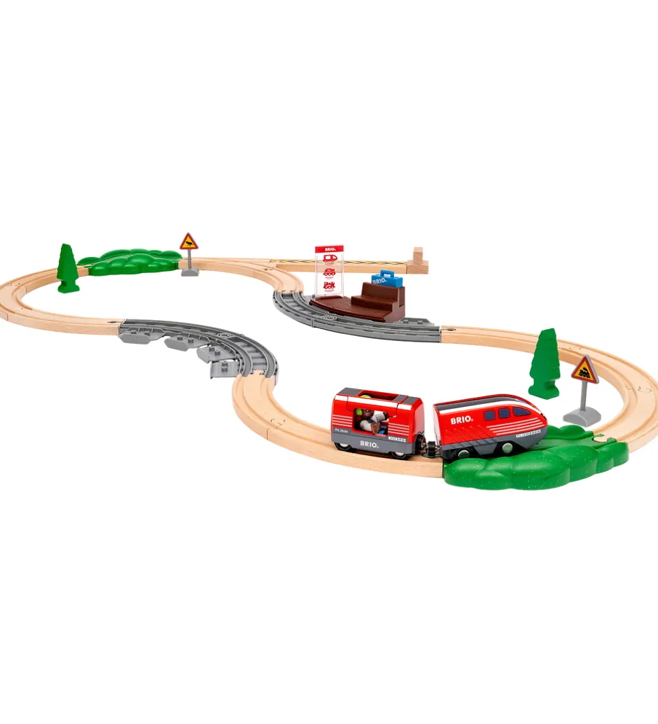 Brio|Biler, Tog Og Køretøjer*BRIO World Togsæt - Træk & Slip - 28 Dele
