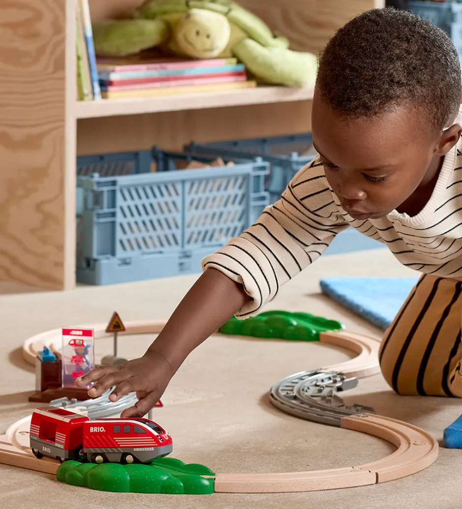 Brio|Biler, Tog Og Køretøjer*BRIO World Togsæt - Træk & Slip - 28 Dele