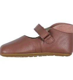 Hjemmesko*Bundgaard Ballerina Skindfutter - Wide Fit - Aya Flower - Rose