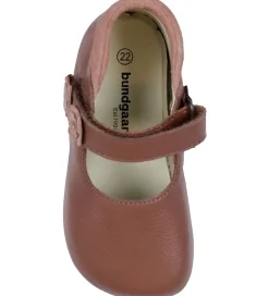 Hjemmesko*Bundgaard Ballerina Skindfutter - Wide Fit - Aya Flower - Rose