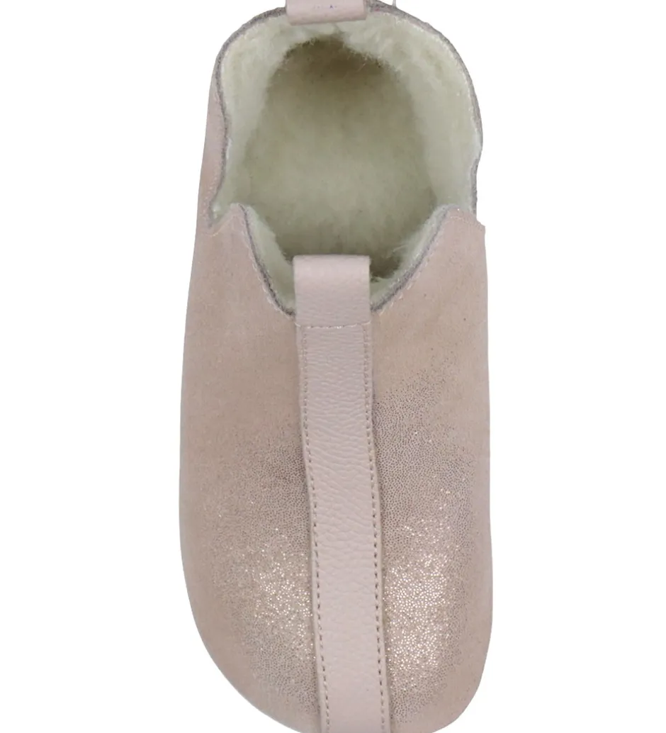 Bundgaard Hjemmesko - Wide Fit - Toto Glitter - Rose
