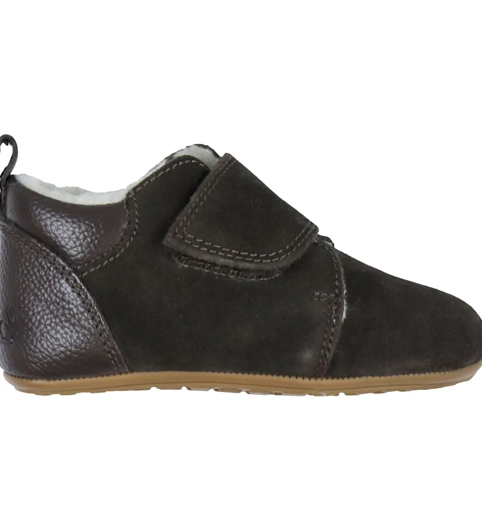 Hjemmesko*Bundgaard Hjemmesko - Wide fit - Teddy - Dark Brown
