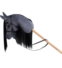 Kæpheste*by ASTRUP Kæphest - 68 cm - Grå/Sort