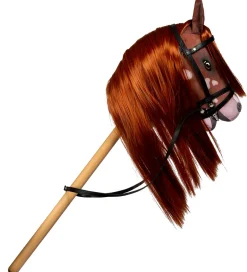 Kæpheste*by ASTRUP Kæphest - Coco - 68 cm - Rødbrun/Hvid