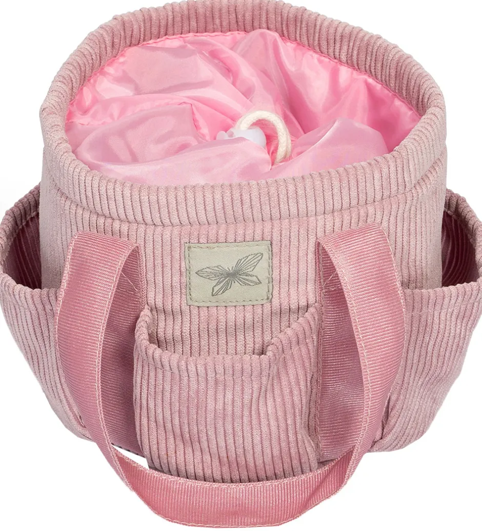 by ASTRUP Strigletaske Til Kæpheste - Fløjl - Rosa