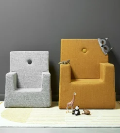 Stole*by KlipKlap Lænestol - Kids Chair XL - 63x49x42 cm - Multi Grey/
