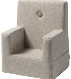 Stole*by KlipKlap Lænestol - Kids Chair - 43x43x50 cm - Beige m. Sand