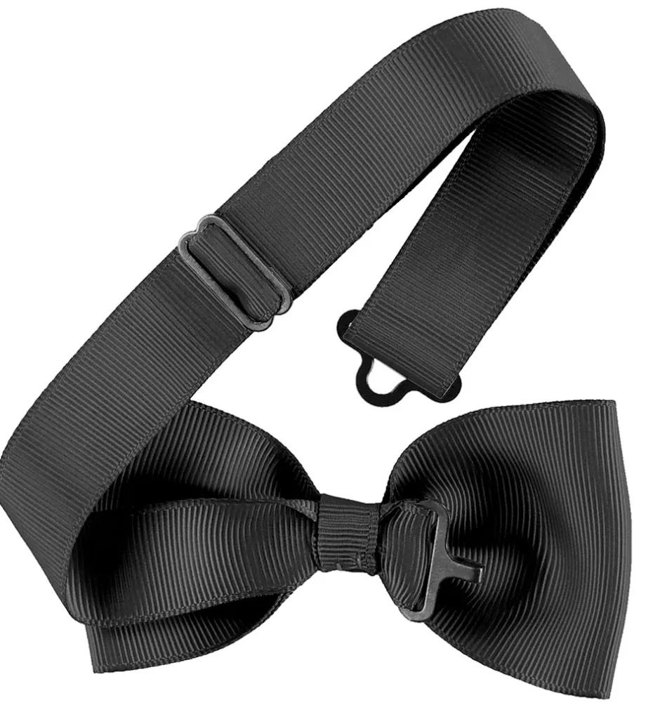 Børn By Stær Butterfly - Grosgrain - Sort m. Struktur