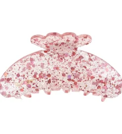 Hårspænder|Hårpynt*By Stær Hårklemme - Asta - 10x5 cm - Confetti Lyserød