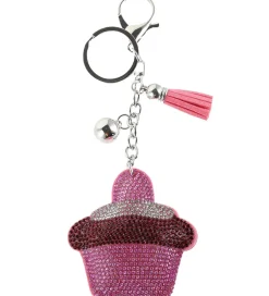 Nøgleringe*By Stær Nøglering - Cupcake - Pink