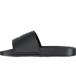 Klipklappere*Calvin Klein Badesandaler - Logo Print Pool Slide - Sort