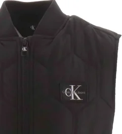 Børn Calvin Klein Dynevest - Quilted - Sort