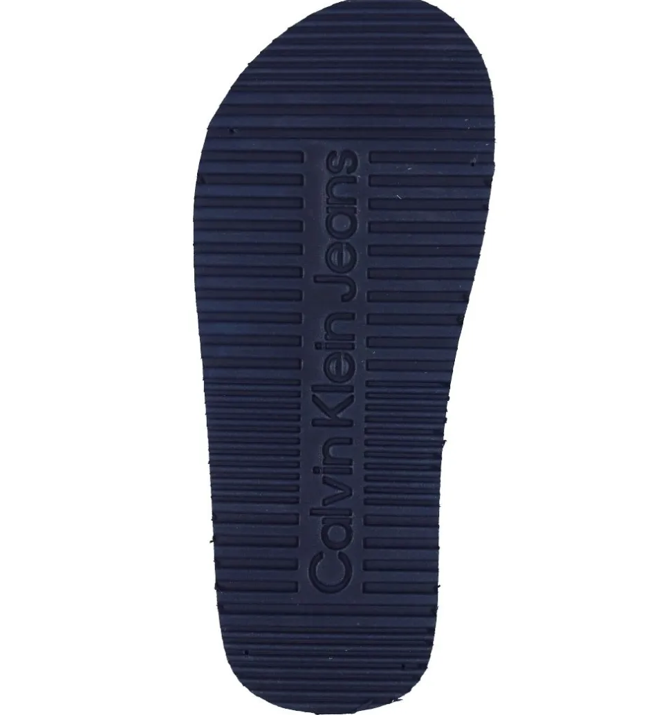 Klipklappere*Calvin Klein Klipklapper - Logo Print - Blå