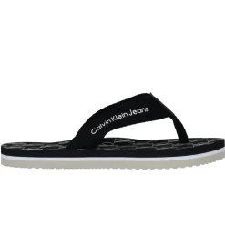 Calvin Klein Klipklapper - Logo Print - Sort