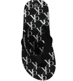 Calvin Klein Klipklapper - Logo Print - Sort